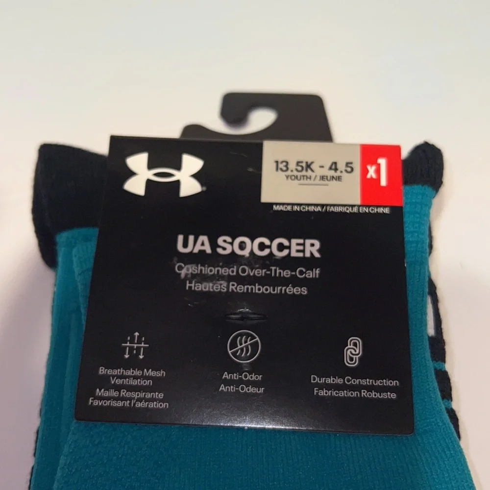 Kids' UA Team Over-The-Calf Socks